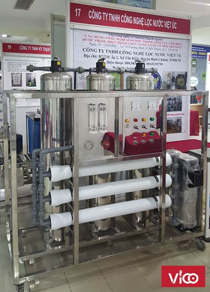 Hệ thống lọc nước đóng bình công suất 2000 l/h