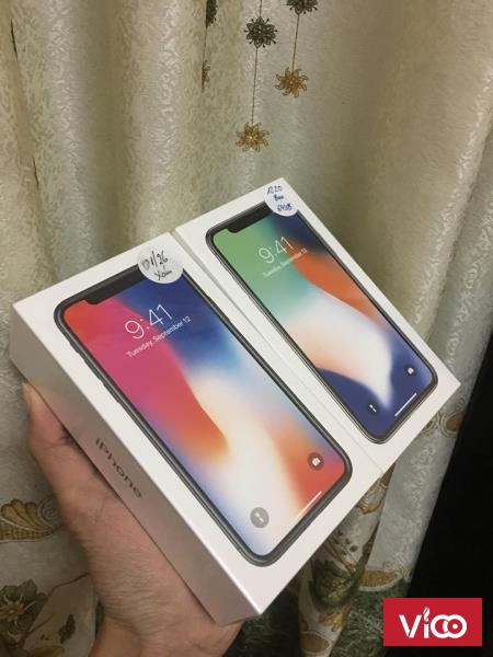 Bán iphone X 64gb Grey Silver hàng VN, nguyên seal 26tr3