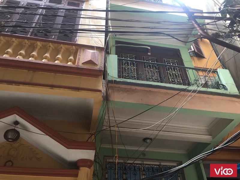 Nhà riêng ngõ phố Minh Khai, DT 33m2 x 5 tầng, giá 10 tr/th