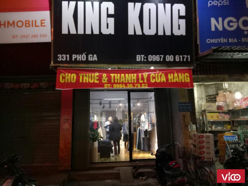 Cho thuê mặt bằng kinh doanh