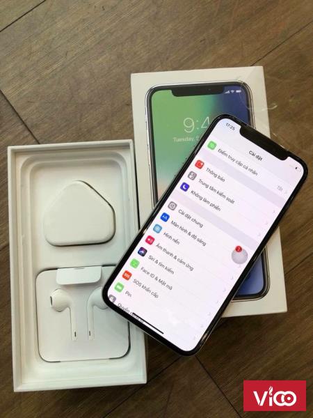 Bán X 256gb Silver ZP/A full box 25tr9