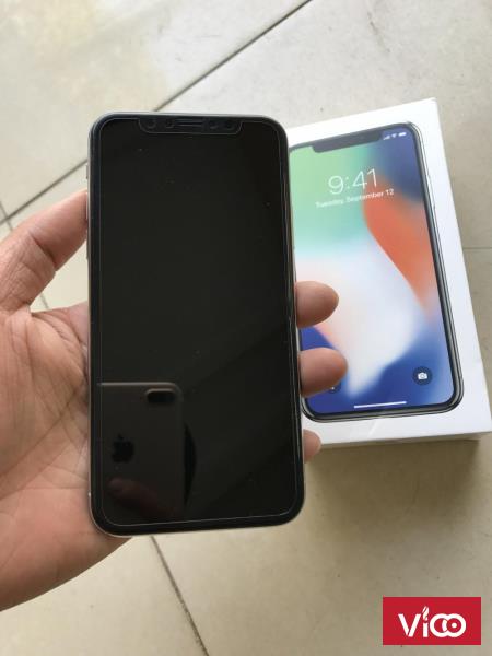 Iphone X 256gb Silver Bạc nguyên zin bản world hàng TGDĐ