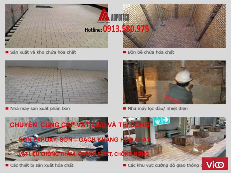 Chuyên Thi Công Sơn Công Nghiệp/Sơn Phủ Sàn Nhà Xưởng Công Nghiệp