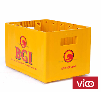 Két nhựa đựng bia, nước ngọt công ty nhựa Phú Hòa AN