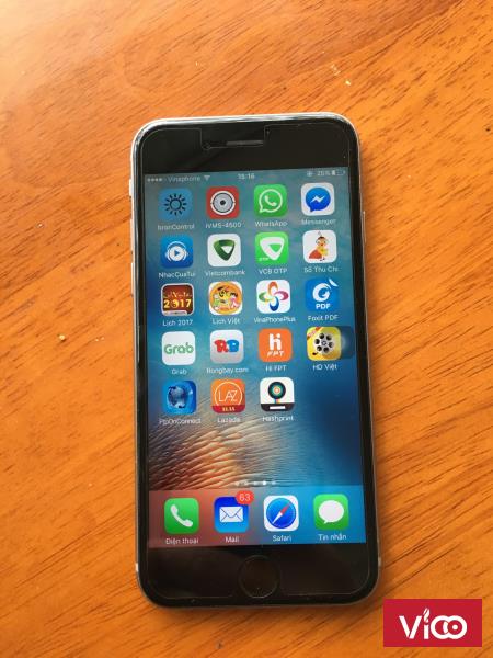Bán Iphone 6s 16BG bản QT màu xám mới 85