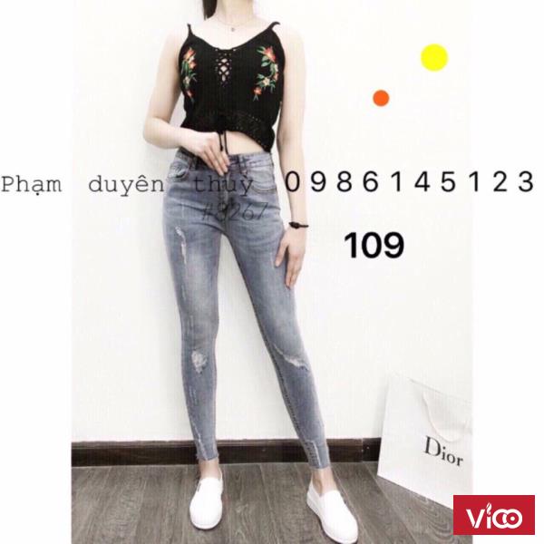 Buôn lô quần jeans nữ giá rẻ tận xưởng
