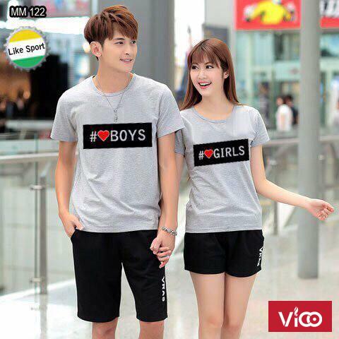 Xưởng in áo cặp, áo nhóm, rẻ đẹp