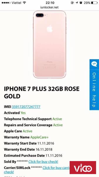 Cần bán 7plus 32Gb zin all