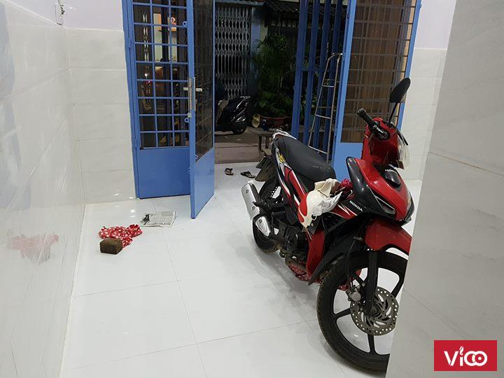 Nhà mới , hẻm rộng giá 5tr , đầy đủ nội thất