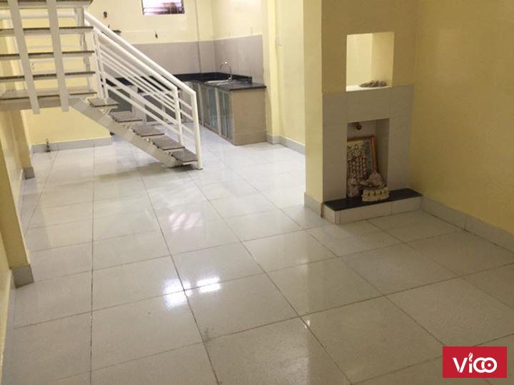 Nhà mới , giá 7tr ,2pn ,1 lửng , hẻm rộng