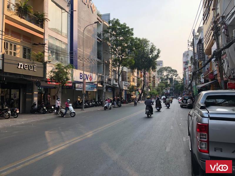 Nhà nguyên căn mặt tiền Võ Văn Tần cho thuê,1trệt 3lầu DT 4x16m, MTG