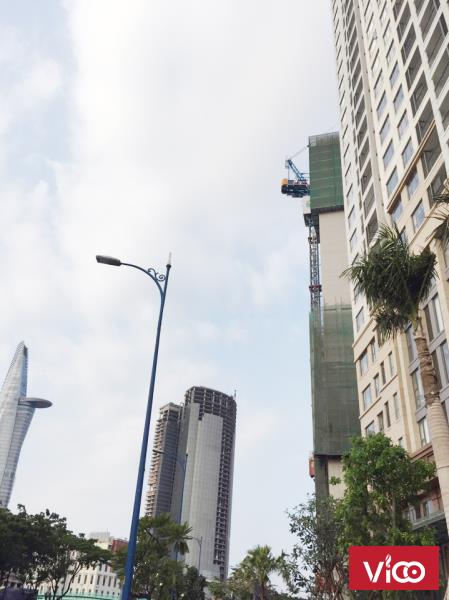 Cho thuê 2 căn hộ cao cấp MT Bến Vân Đồn, Quận 4 giá rẻ view hướng về toà nhà Bitexco DT 35m2