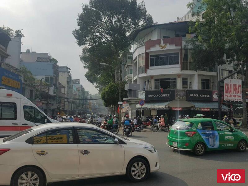 Nhà cho thuê nguyên căn 2MT trung tâm đường 3 Tháng 2.Q10. DT 7x24m 147 triệu / tháng