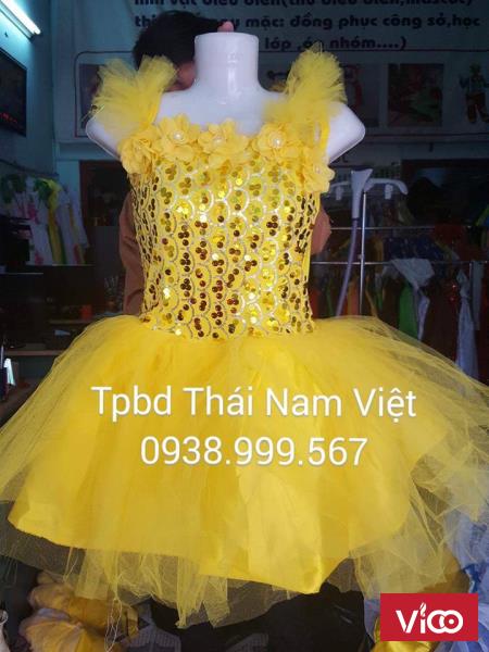 Đầm múa Trẻ em cho thuê tại Tân Phú giá rẻ