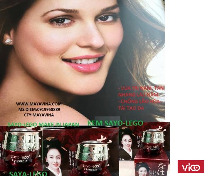 Sayolego make in Taiwan trị nám, trắng da
