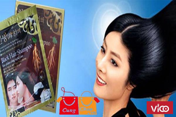 Dầu Gội Đen Tóc Bạc