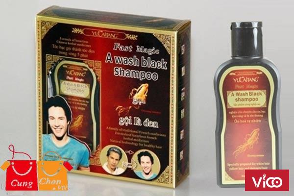 Dầu Gội Đen Tóc Cao Cấp Yucaitang