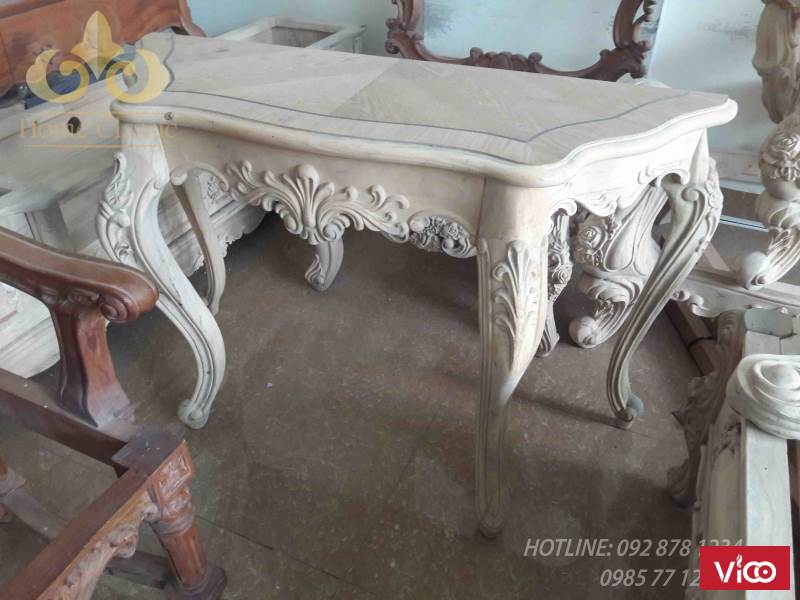 Thi công nội thất đồ gỗ tân cổ điển 055