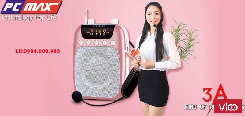 Máy trợ giảng không dây cho giáo viên chính hãng Shidu S318
