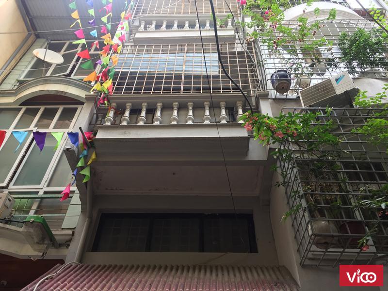 Nhà riêng ngõ phố lê thanh nghị nguyễn hiền dt45m2x4t , gác lửng rộng , giá 15tr