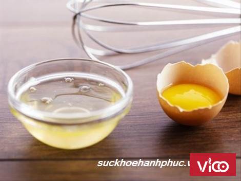 Mặt nạ dưỡng da với nguyên liệu từ trứng gà