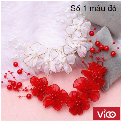 Phụ kiện cài tóc Hoa cài tóc đẹp chỉ 30K các mẫu đẹp cho các kiểu tóc ấn tượng