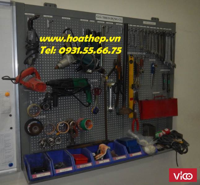 Bảng treo, móc treo dụng cụ tiện lợi