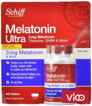 Schiff Melatonin Ultra 3mg 300 viên