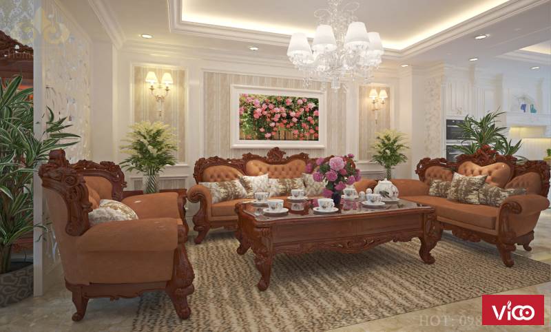 Showroom nội thất tân cổ điển 046