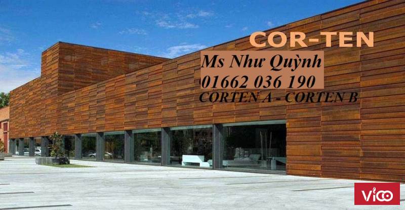 Thép châu dương_ Thép chịu mài mòn cao corten A