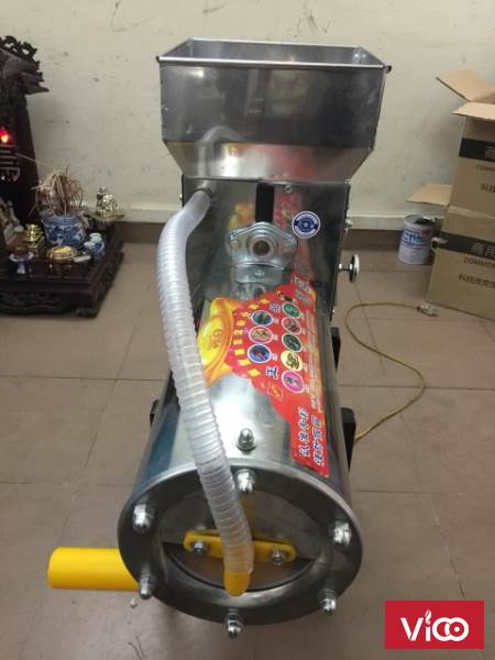 máy nghiền nghệ tươi liên hoàn làm tinh bột nghệ bằng inox giá rẻ nhất