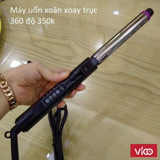 Dụng cụ nghề tóc tốt, giá rẻ Máy uốn xoăn trục 360 độ, bảo hành 3 tháng
