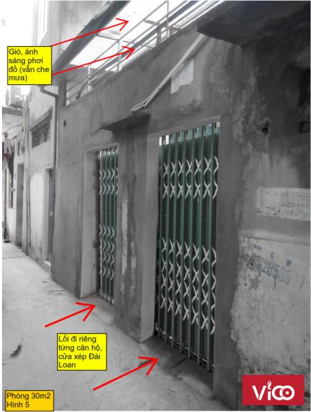 Cho thuê nhà C4 30m2 gác xép 8m2 giao nhà 30/6/18