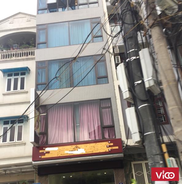 Cho thuê nhà mặt phố lê trực 6,5 tầng x 64 m2 có thang máy