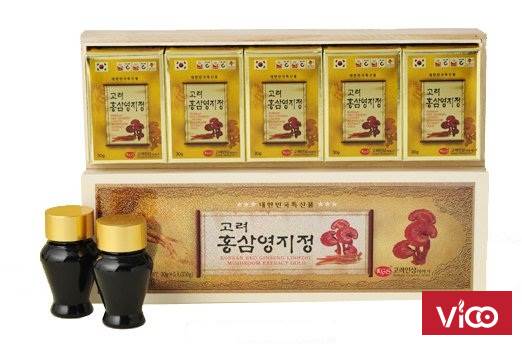 Cao hồng sâm linh chi Hàn Quốc