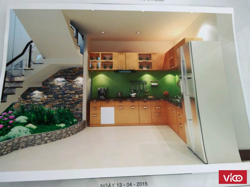 Bán nhà xây mới đúc thật 4 tấm, hẻm 6m Hương Lộ 2 (tặng nội thất mới)