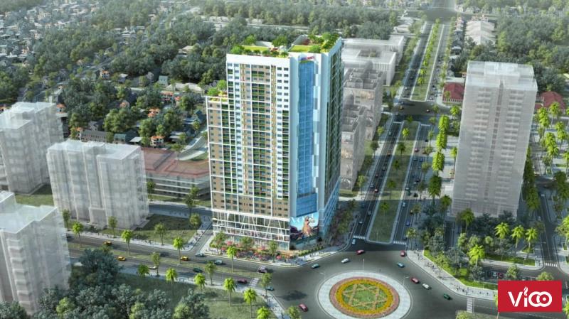 Cho thuê văn phòng tại dự án Golden Field Nguyễn Cơ Thạch, Từ Liêm Hà Nội.