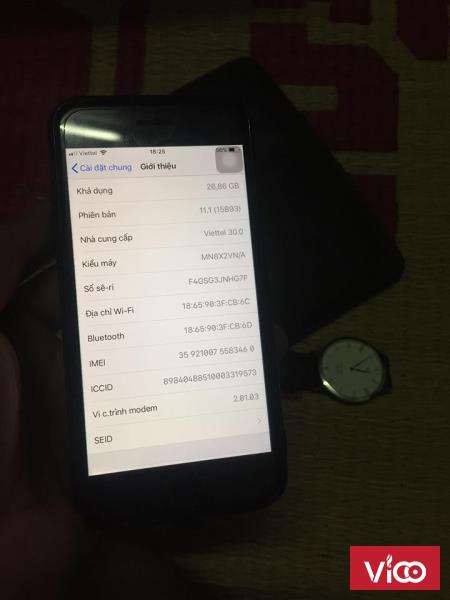 Iphone 7 32G quốc tế mầu đen bản vn/a