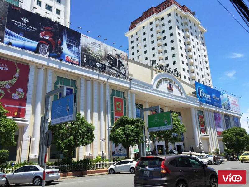 Cho thuê mặt bằng tầng 1 tòa nhà trung tâm thành phố. Lh Bđs Mizuland 0901.1234.95