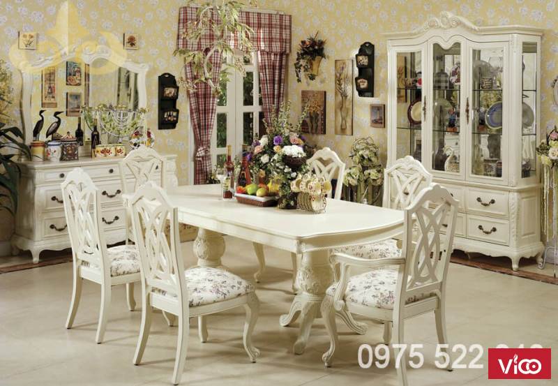 Ghế ăn tân cổ điển 01