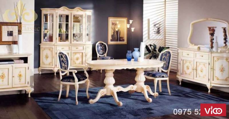 Ghế ăn tân cổ điển 02