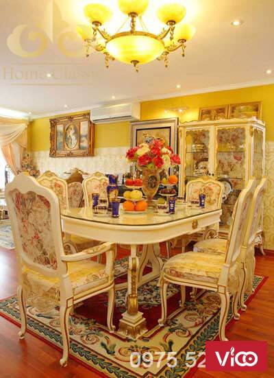 Ghế ăn tân cổ điển 03