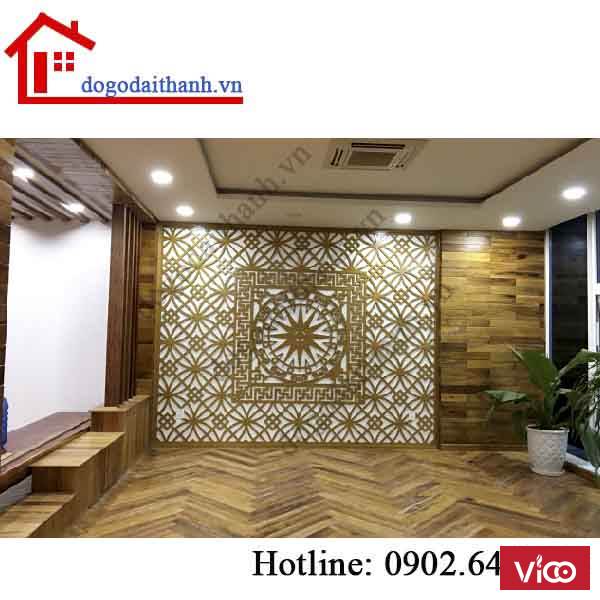 Thiết kế vách ngăn phòng khách đẹp cho nội thất