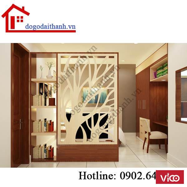 Thiết kế vách ngăn phòng khách đẹp cho nội thất