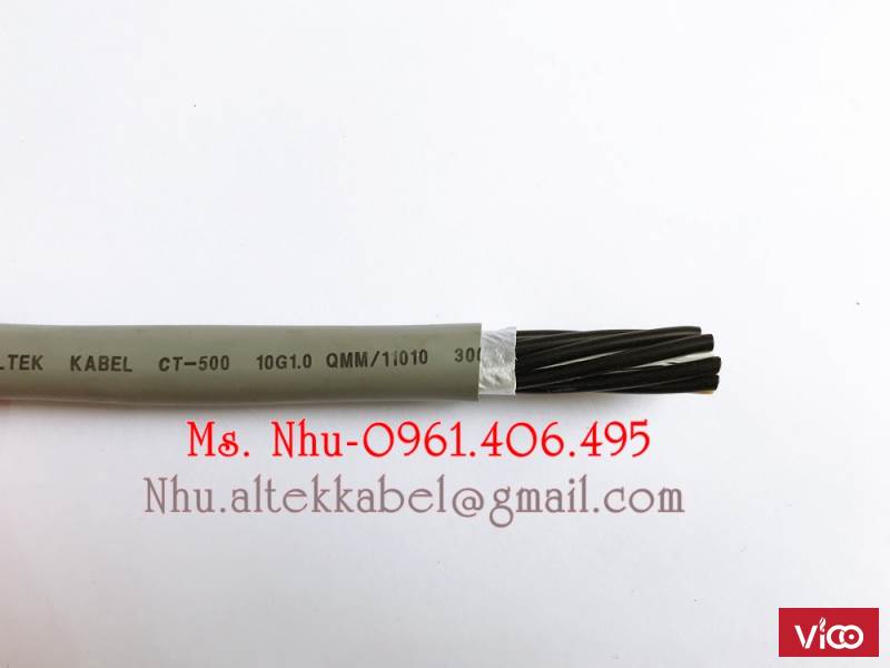 Cáp điều khiển 5 lõi chống nhiễu altek kabel