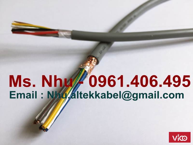 Cáp điều khiển 5 lõi chống nhiễu altek kabel