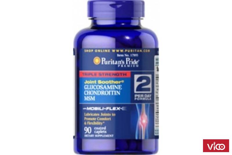 Glucosamine sulfate 1500 puritans pride 90 viên
