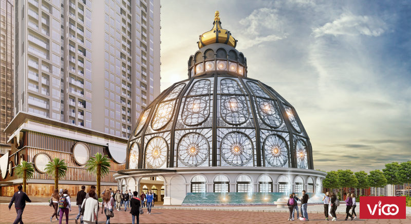 Cho thuê sàn thương mại tầng 1,2,3 tại Hinode City 201 Minh Khai, Hai Bà Trưng, Hà Nội.