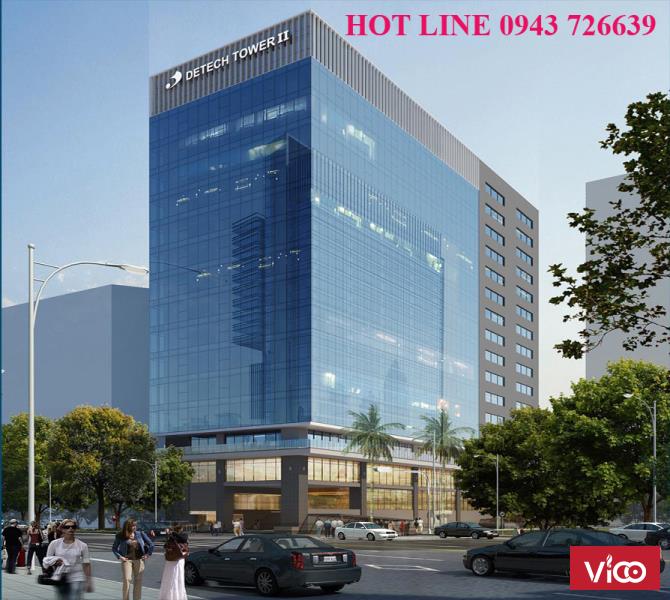 Cho thuê văn phòng tại tòa nhà Detech Tower II 107 Nguyễn Phong Sắc Cầu Giấy Hà Nội.