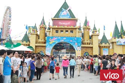 Cho thuê quầy hàng ngay cổng công viên nước Hồ Tây